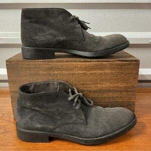 Tod’s Men Gray Suede Chukka Ankle Boot Size 8.5UK 9.5US